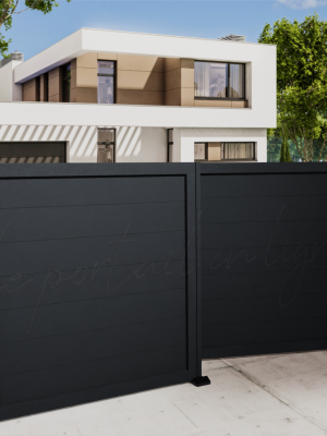Gris 7016 portail-battant-city-20-gris-7016