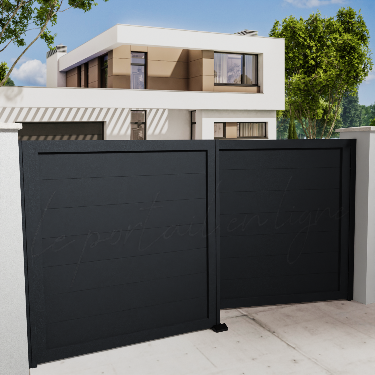 portail-battant-city-20-gris-7016