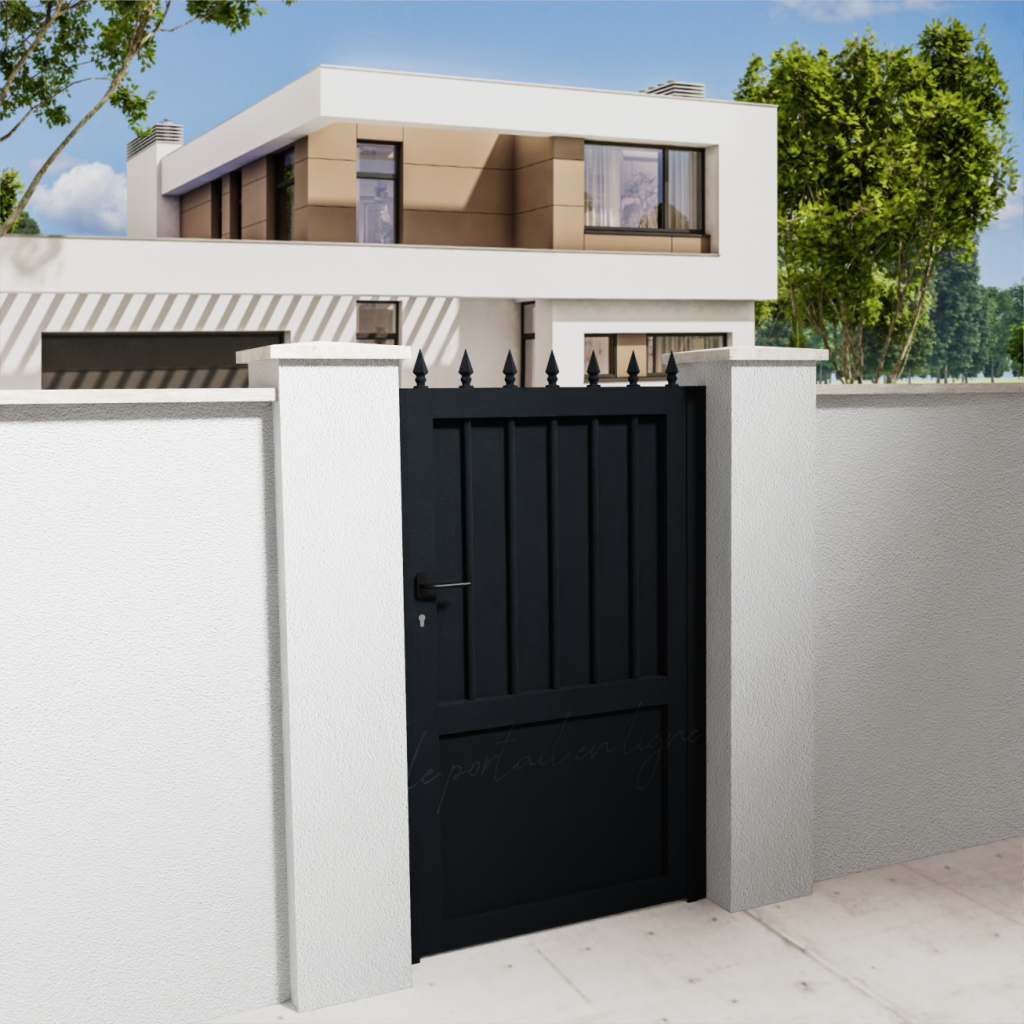 portillon-prestige-noir-900-le-portail-en-ligne