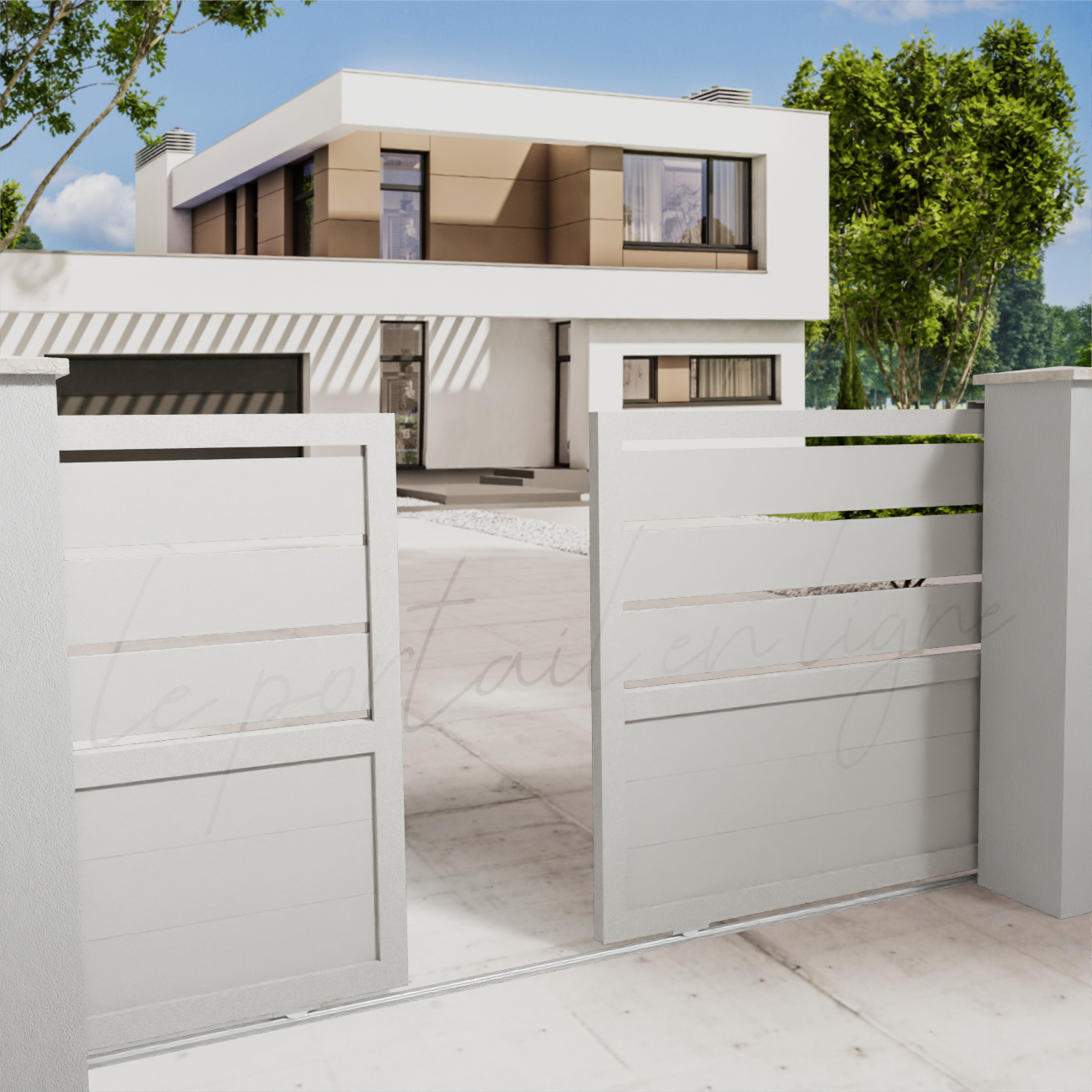 portail-double-coulissant-CITY-20-gap-blanc-9010