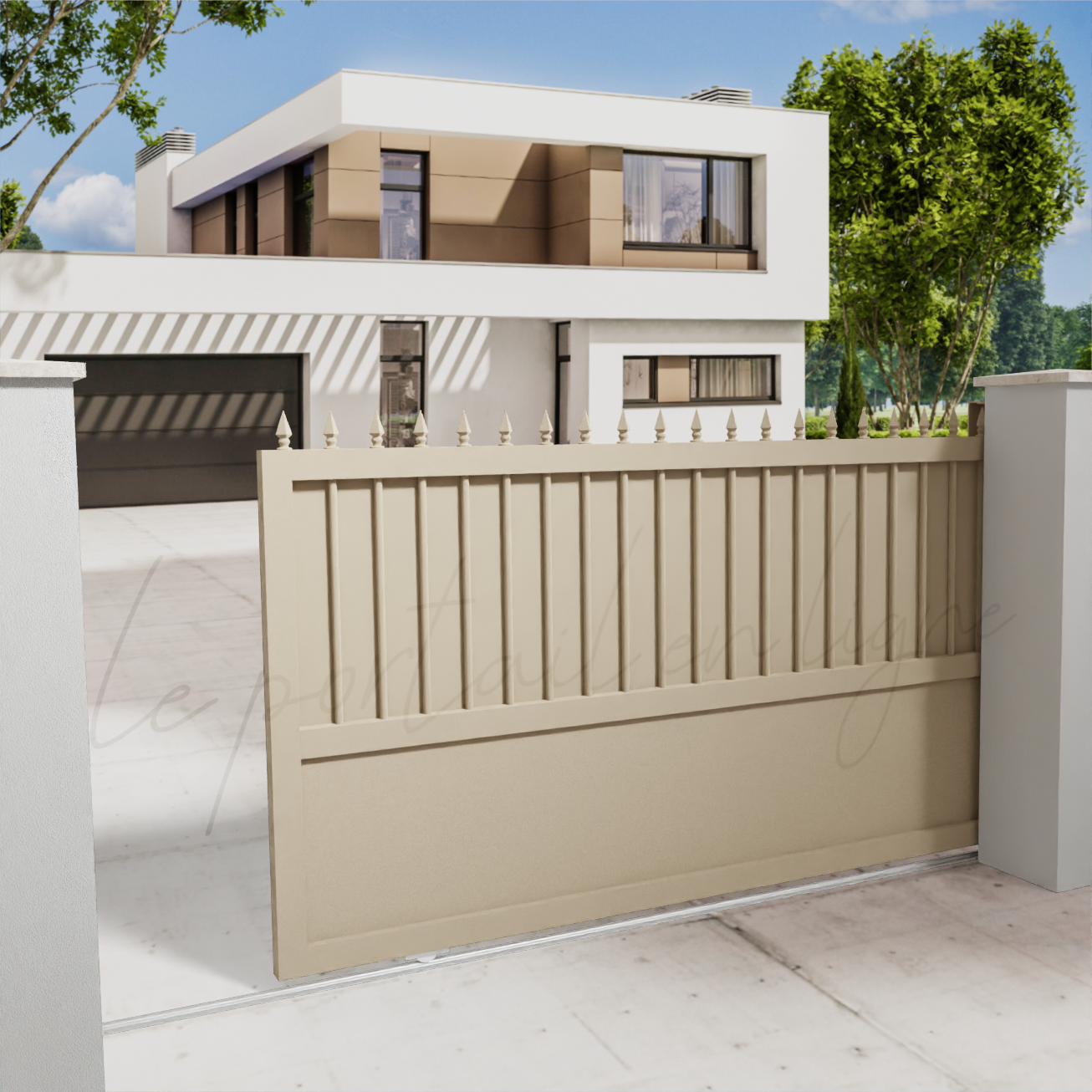 portail-coulissant-prestige-creme-1015