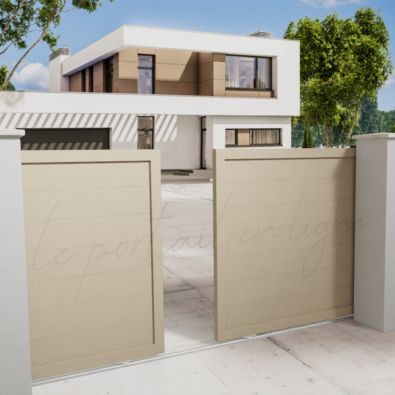 portail-double-coulissant-CITY-20-creme-1015