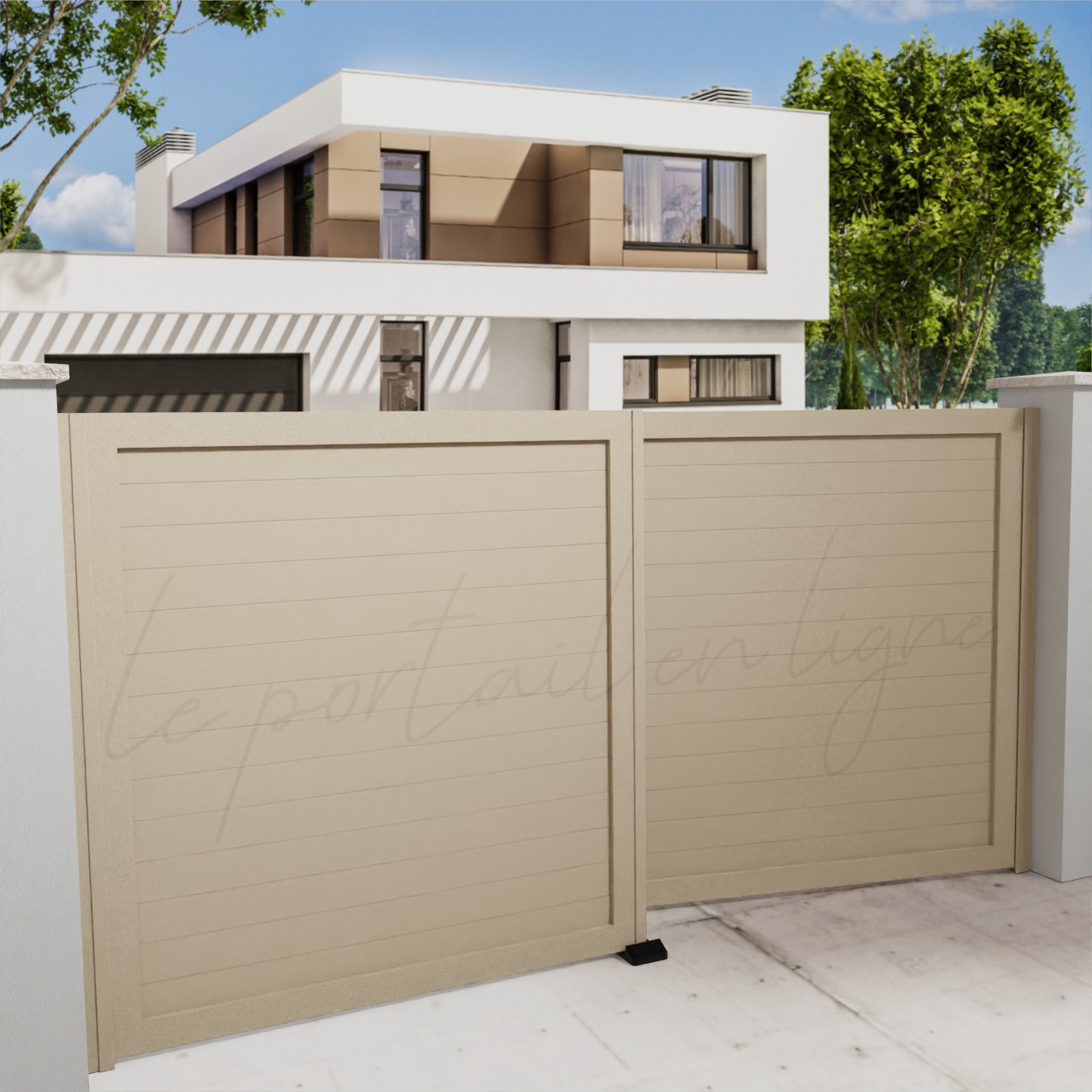 portail-battant-city-10-creme-1015