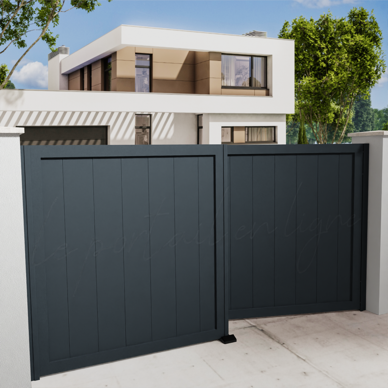 portail-battant-city-20-gris-7016