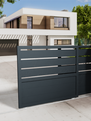 Gris 7016 portail-telescopique-city-20-gris-7016