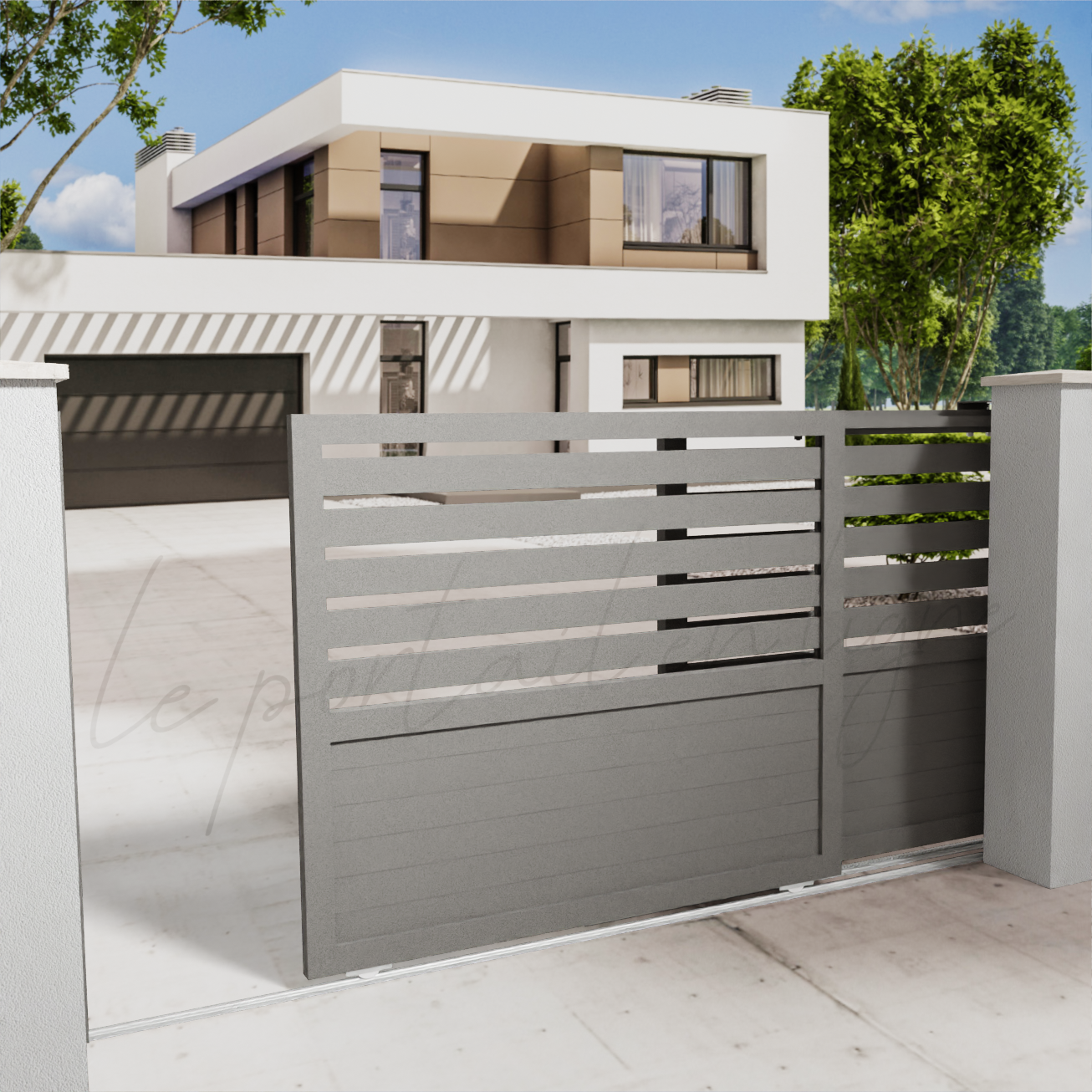 portail-telescopique-city-10-gris-9007