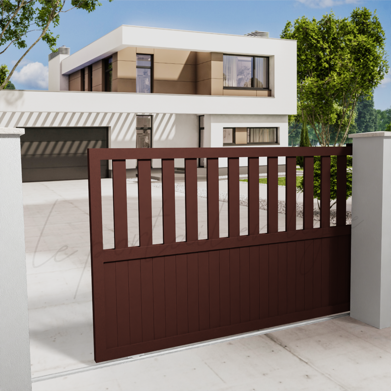 portail-coulissant-classic-10-marron-179