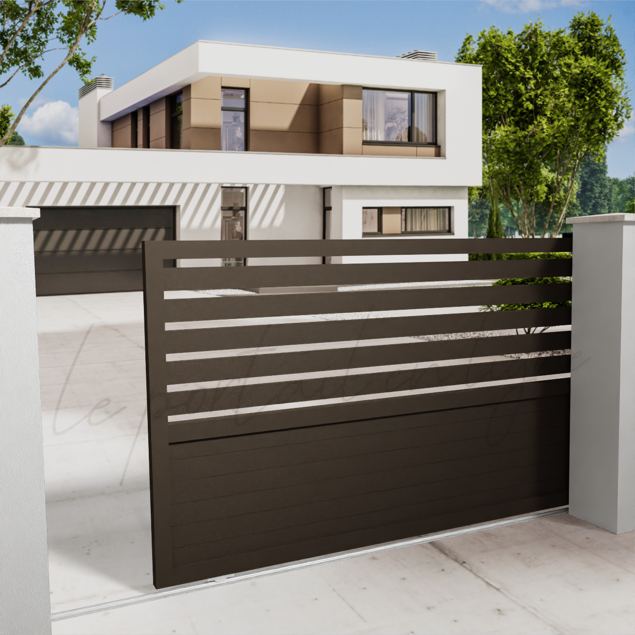 portail-coulissant-city-10-marron-650