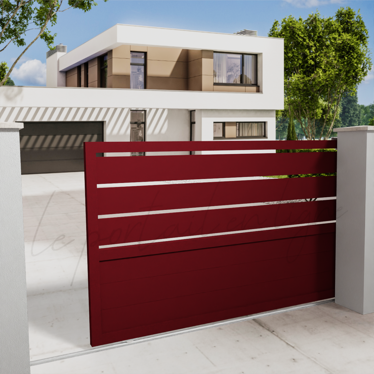 PORTAIL_COULISSANT-city-20-gap-rouge-3004