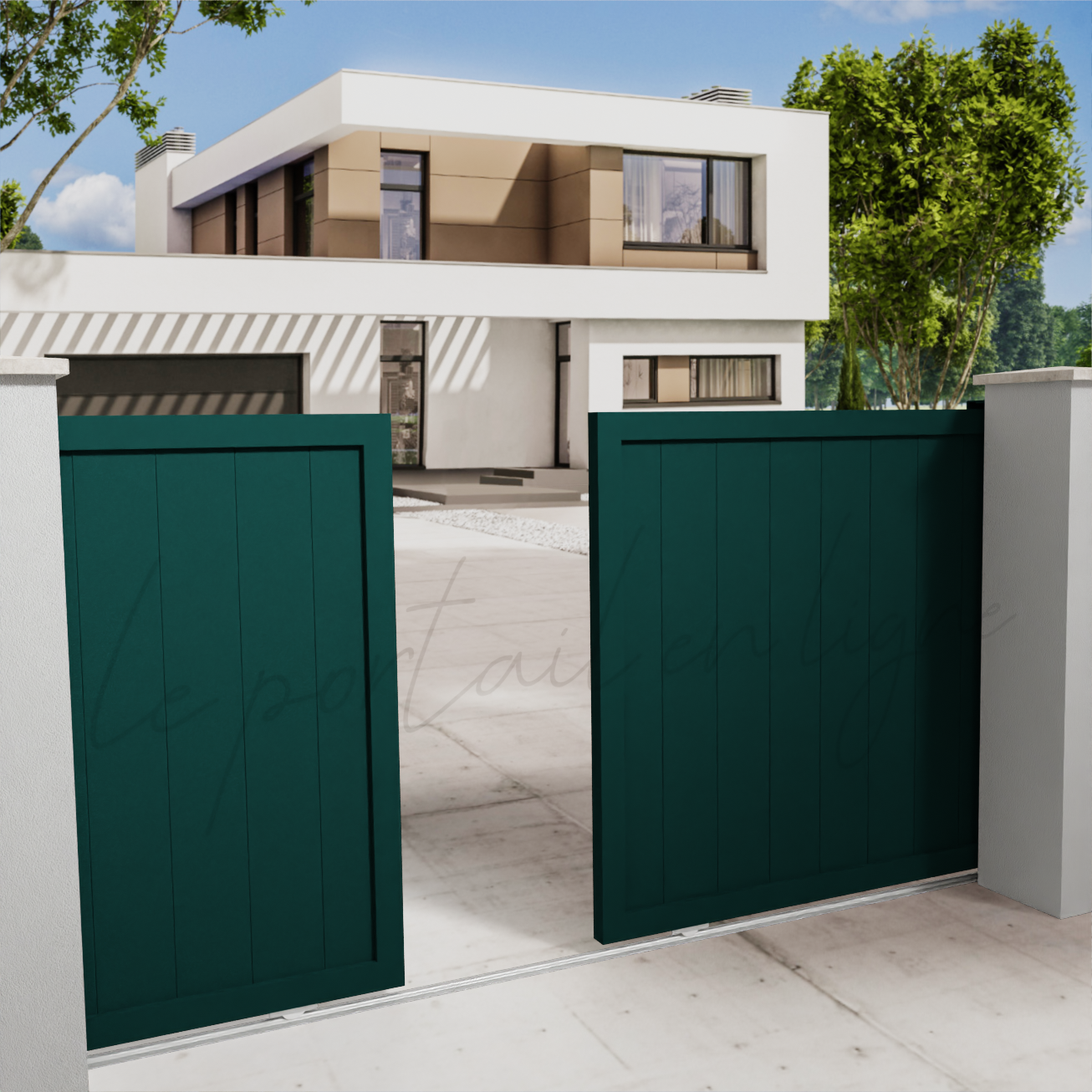 portail-double-coulissant-CITY-20-vertical-vert-2500