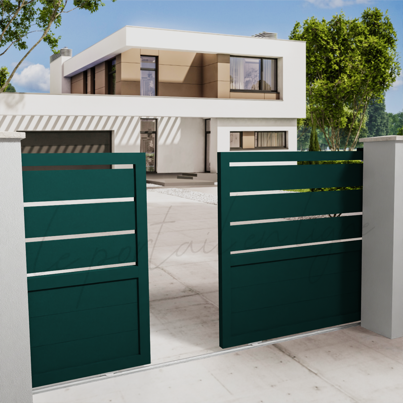 portail-double-coulissant-CITY-20-gap-vert-2500