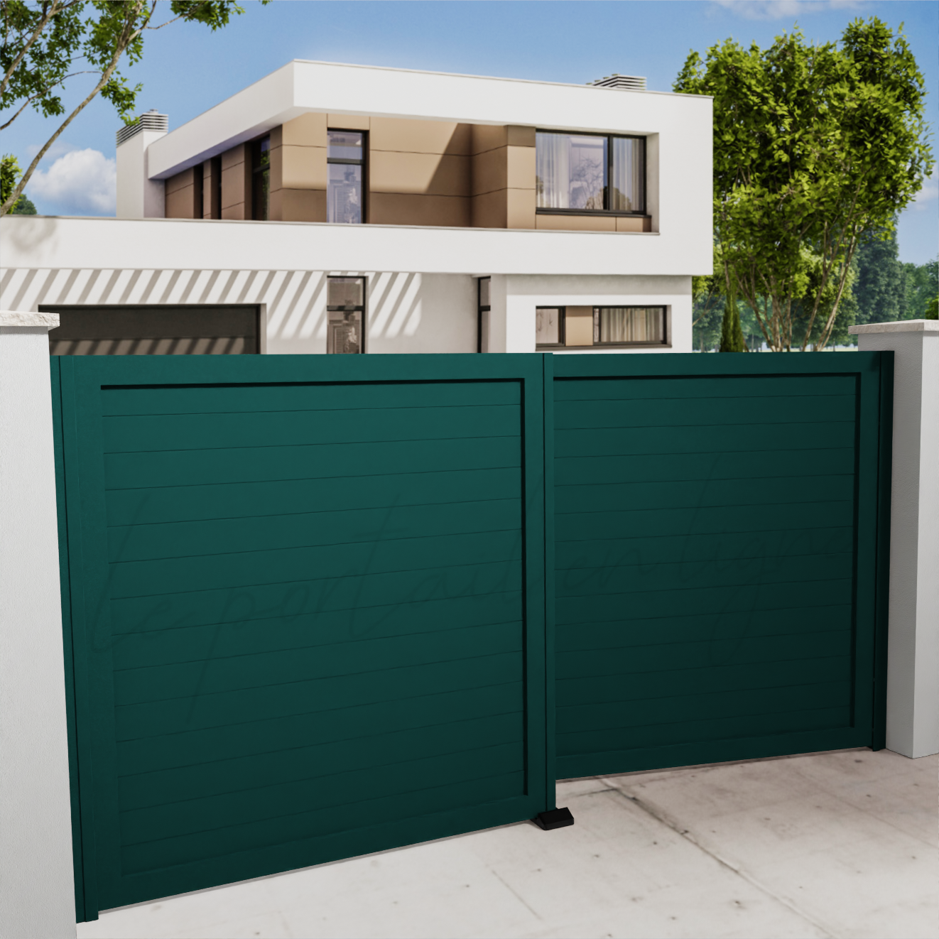 portail-battant-city-10-vert-2500