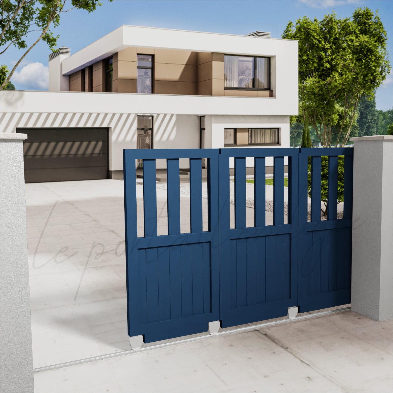 portail-sectionnel-lateral-classic-10-bleu-700