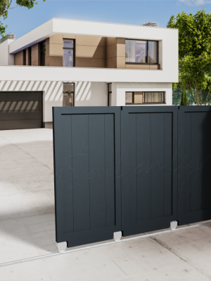 Gris 7016 portail-sectionnel-lateral-city-20-vertical-gris-7016