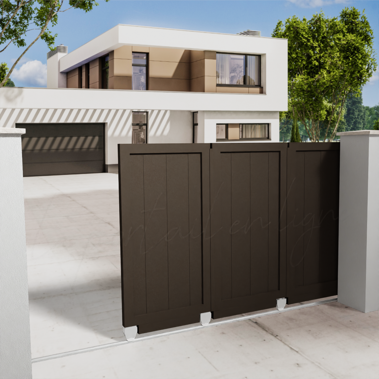 portail-sectionnel-lateral-city-20-vertical-marron-650